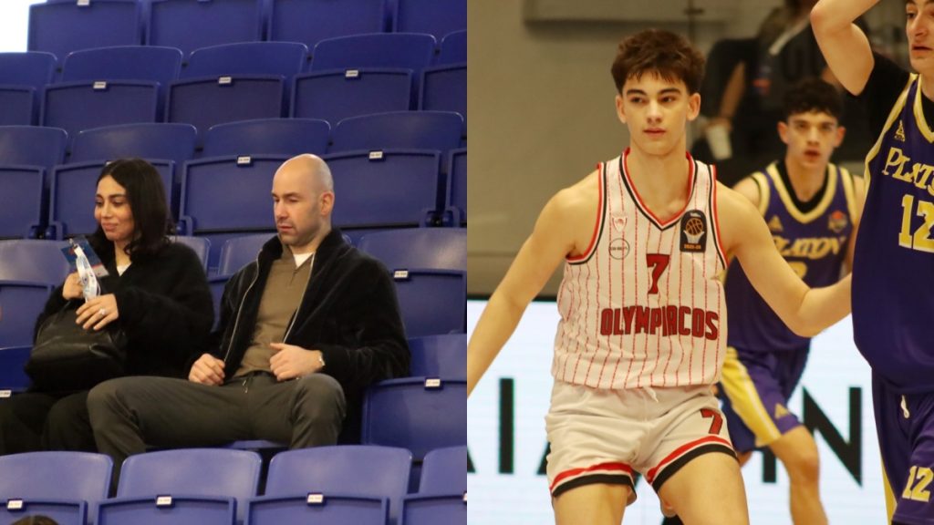 Στη Μύκονο ο Β.Σπανούλης για να δει από κοντά τον 16χρονο γιο του: Δείτε το εντυπωσιακό κάρφωμα του Θανάση (βίντεο)