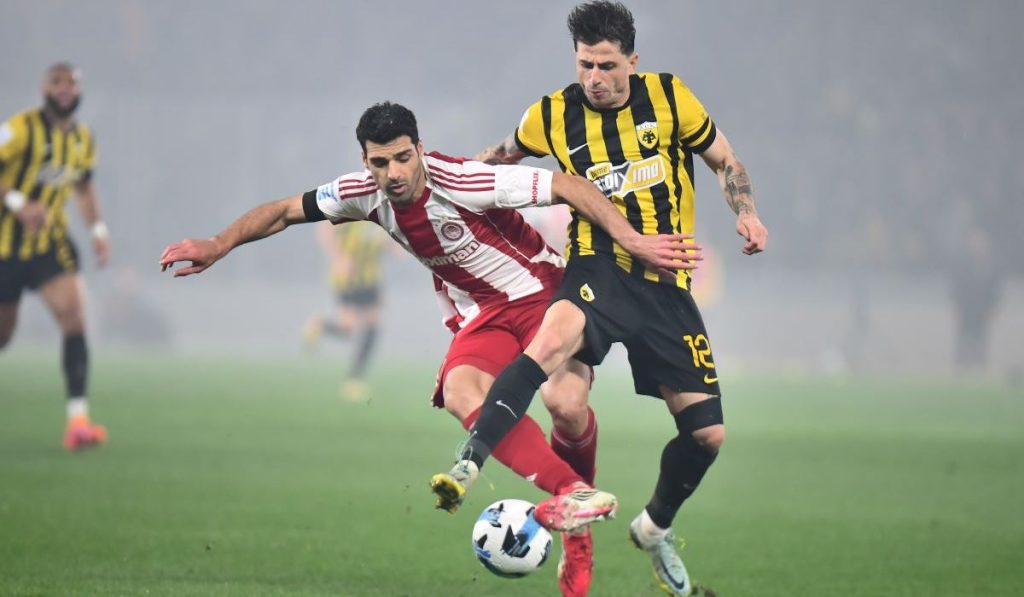 Μεγάλη νίκη της ΑΕΚ με 0-1 στον πρώτο αγώνα με τον Ολυμπιακό στα play off!