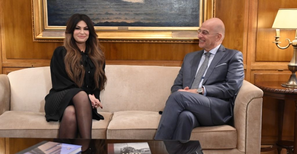 Ο Νίκος Δένδιας συναντήθηκε με την Κ.Γκιλφόιλ: «Την ευχαριστώ βαθιά όπως και τον Πιτ Χέγκσεθ» (φωτο)