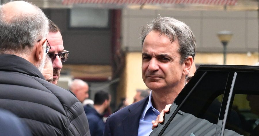 Κ.Μητσοτάκης: Παρέμεινε στον Ευαγγελισμό για δύο ώρες στο πλευρό της συζύγου του