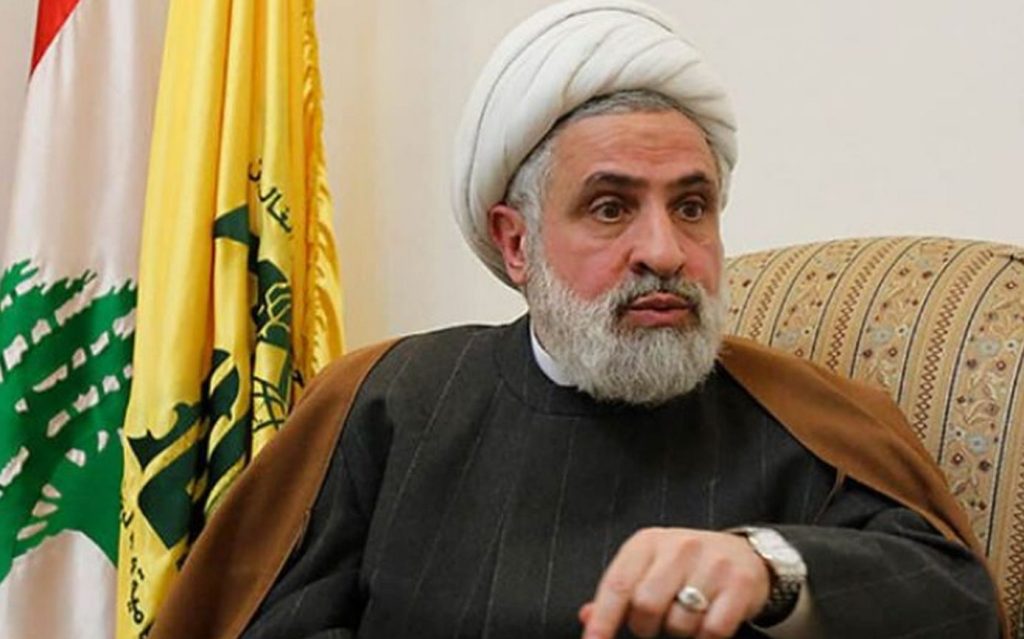 Ηγέτης Χεζμπολάχ Ναΐμ Κασέμ προς πρωθυπουργό Λιβάνου: «Οι 5 όροι μας για ειρήνευση»