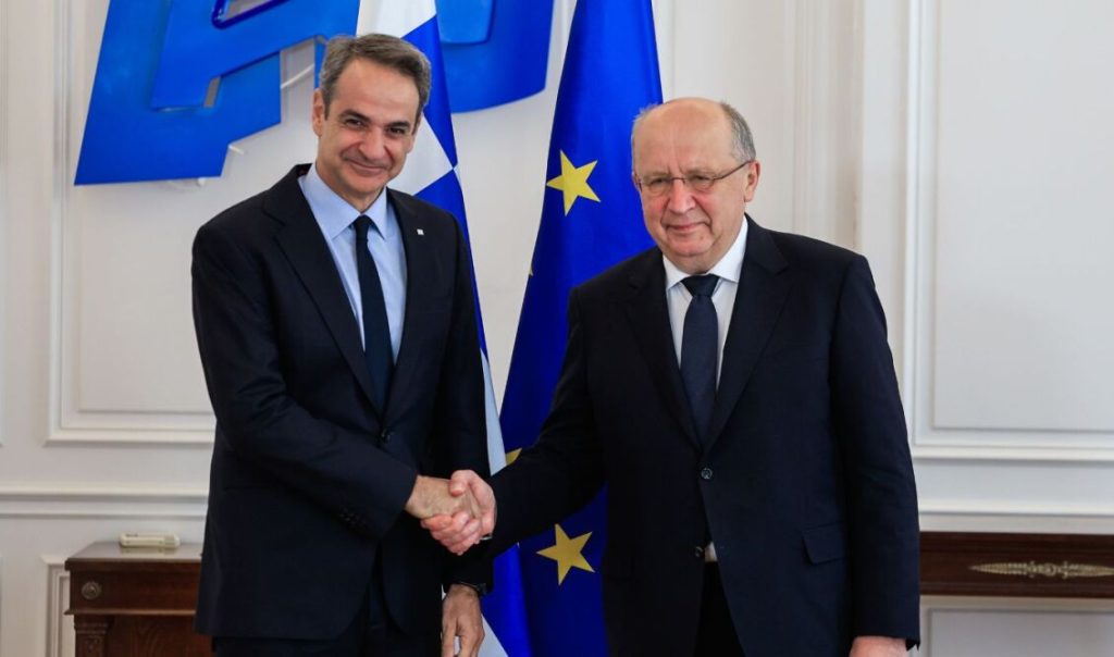 Με τον επίτροπο Άμυνας της ΕΕ συναντήθηκε ο Κ.Μητσοτάκης: Τι συζήτησαν