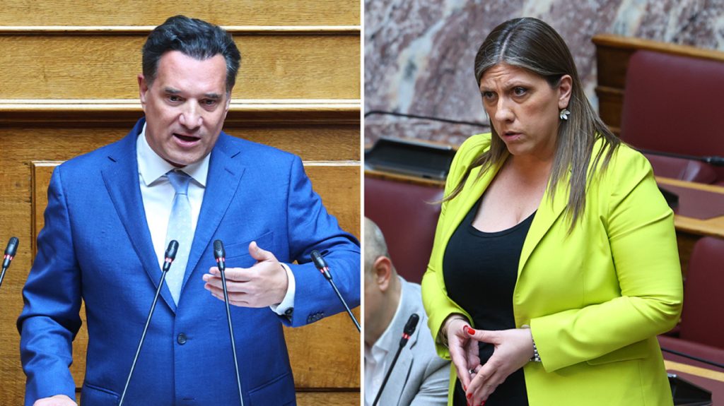 Άγριο επεισόδιο μεταξύ Ά.Γεωργιάδη και Ζ.Κωνσταντοπούλου στη Βουλή για άρση ασυλίας και Επιθεώρηση Εργασίας