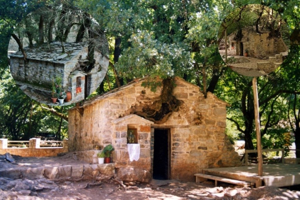 17 πλατάνια στη σκεπή της: Η ελληνική εκκλησία – θαύμα που μπήκε στο Guinness και δεν γκρεμίζεται με τίποτα