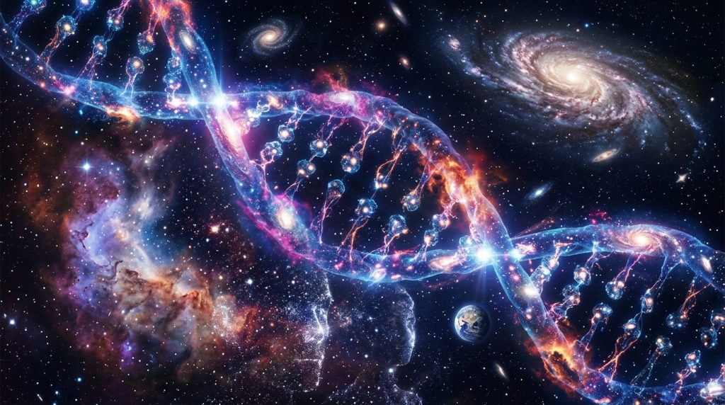 Τι συμβαίνει με το DNA; Επιστήμονας αποκαλύπτει τα «κρυμμένα» μηνύματα που μάς στέλνουν  από το διάστημα