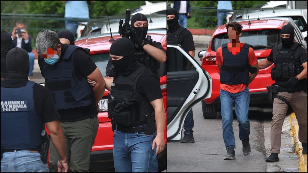 Οι φωτογραφίες που η ΕΛ.ΑΣ υποστηρίζει ότι αποδεικνύει την συμμετοχή των τριών στα επεισόδια της Marfin
